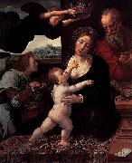 Bernard van orley Holy Family painting